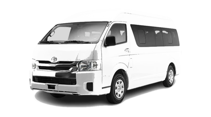 Toyota Hiace from the Get Gaari fleet